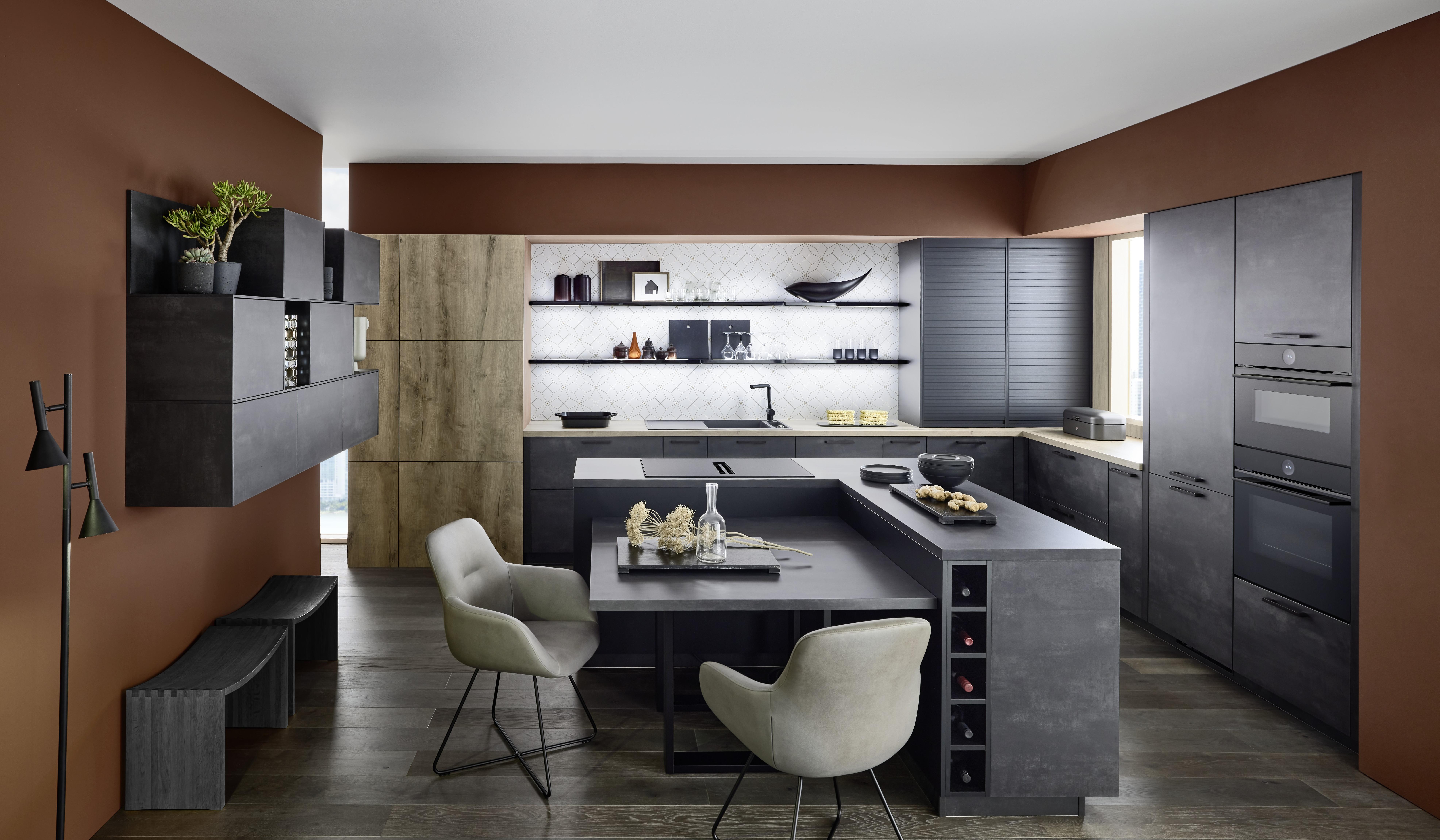 NOBILIA Japandi mit Bosch Geräten - Hauptschuss